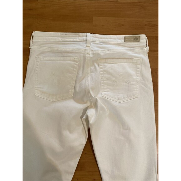AG Adriano Goldschmied The Prima Ankle Cigarette Ankle Jean‎ White -Size 31R - Picture 9 of 14